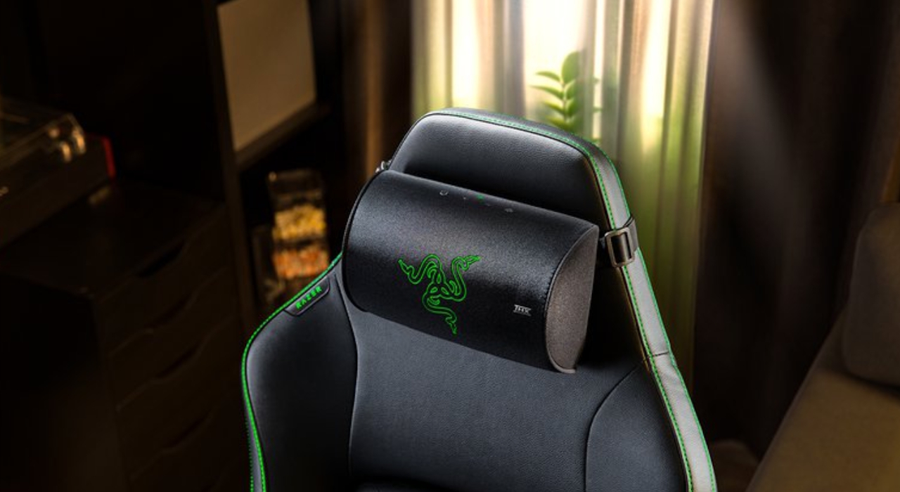 Razer Clio X: novo apoio de cabeça promete som surround para gamers
