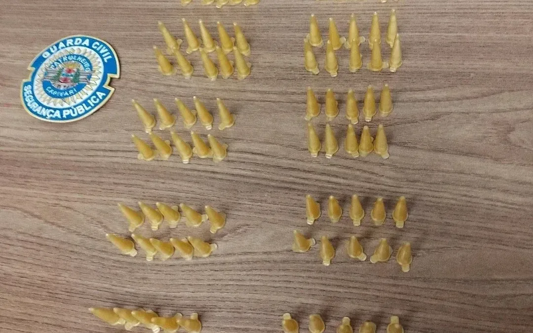 Imagem da matéria: Guarda Civil apreende 100 porções de cocaína em Capivari após denúncia