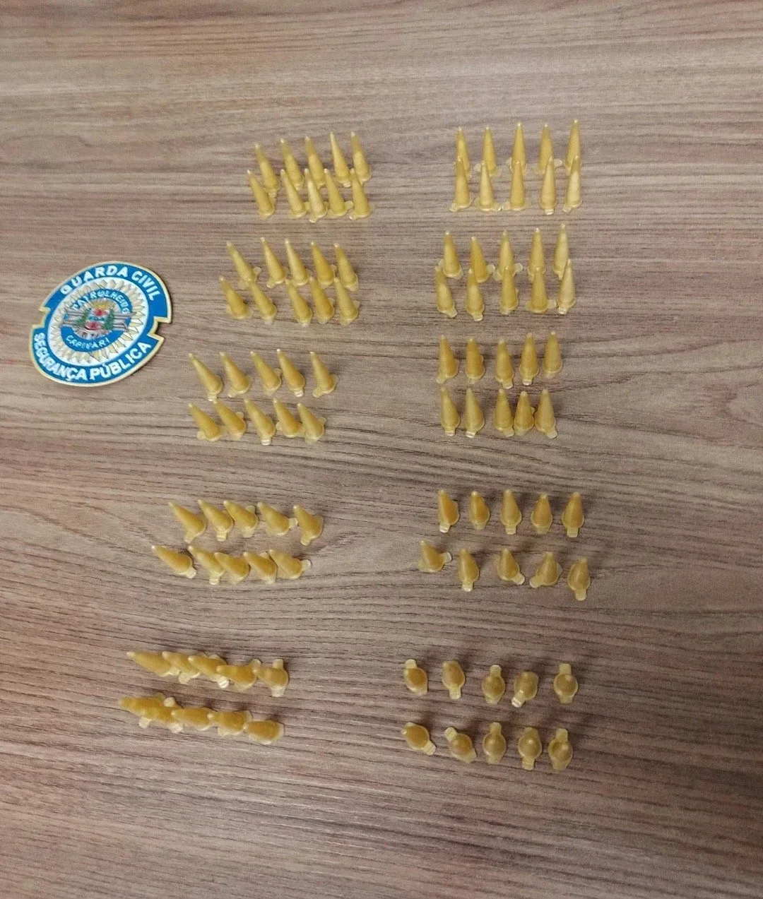 Imagem da matéria: Guarda Civil apreende 100 porções de cocaína em Capivari após denúncia
