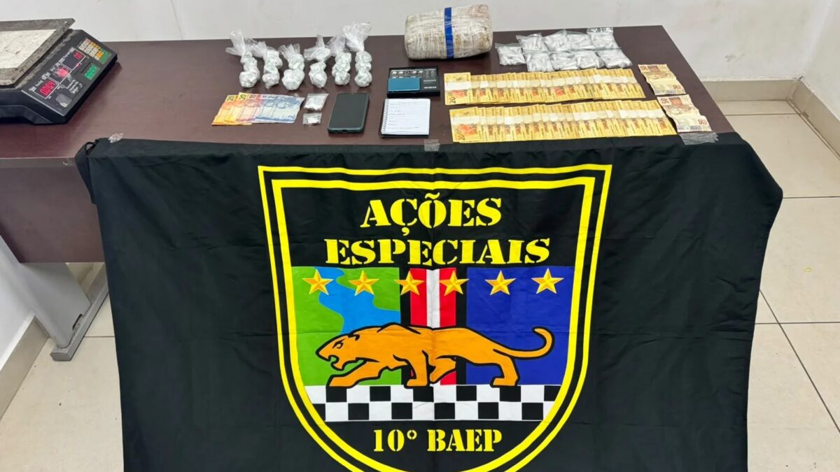 BAEP prende homem por tráfico em Sumaré e apreende 1,5 kg de drogas