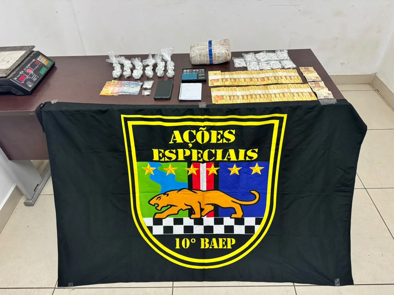 BAEP prende homem por tráfico em Sumaré e apreende 1,5 kg de drogas