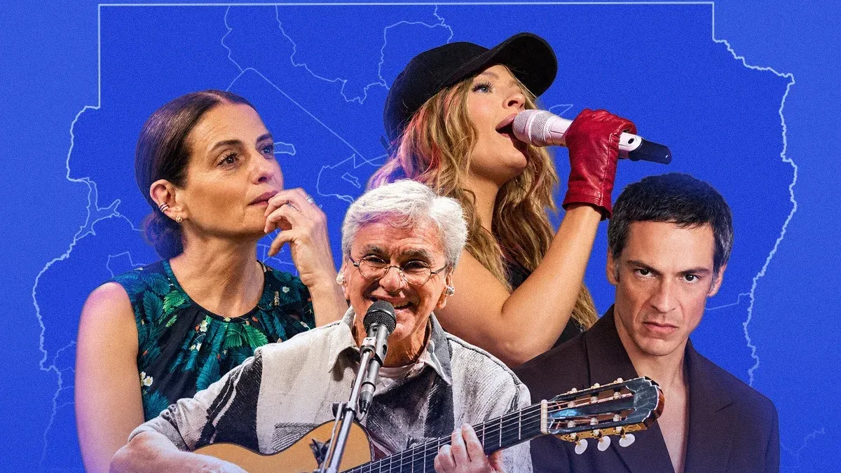 Cultura se espalha pelo DF com shows de Caetano Veloso e Denise Fraga em regiões administrativas