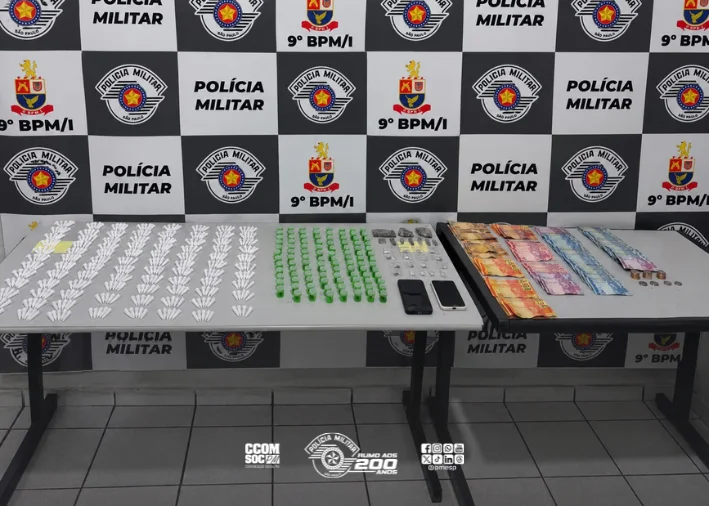 Dois adolescentes são apreendidos por tráfico de drogas em Marília, SP