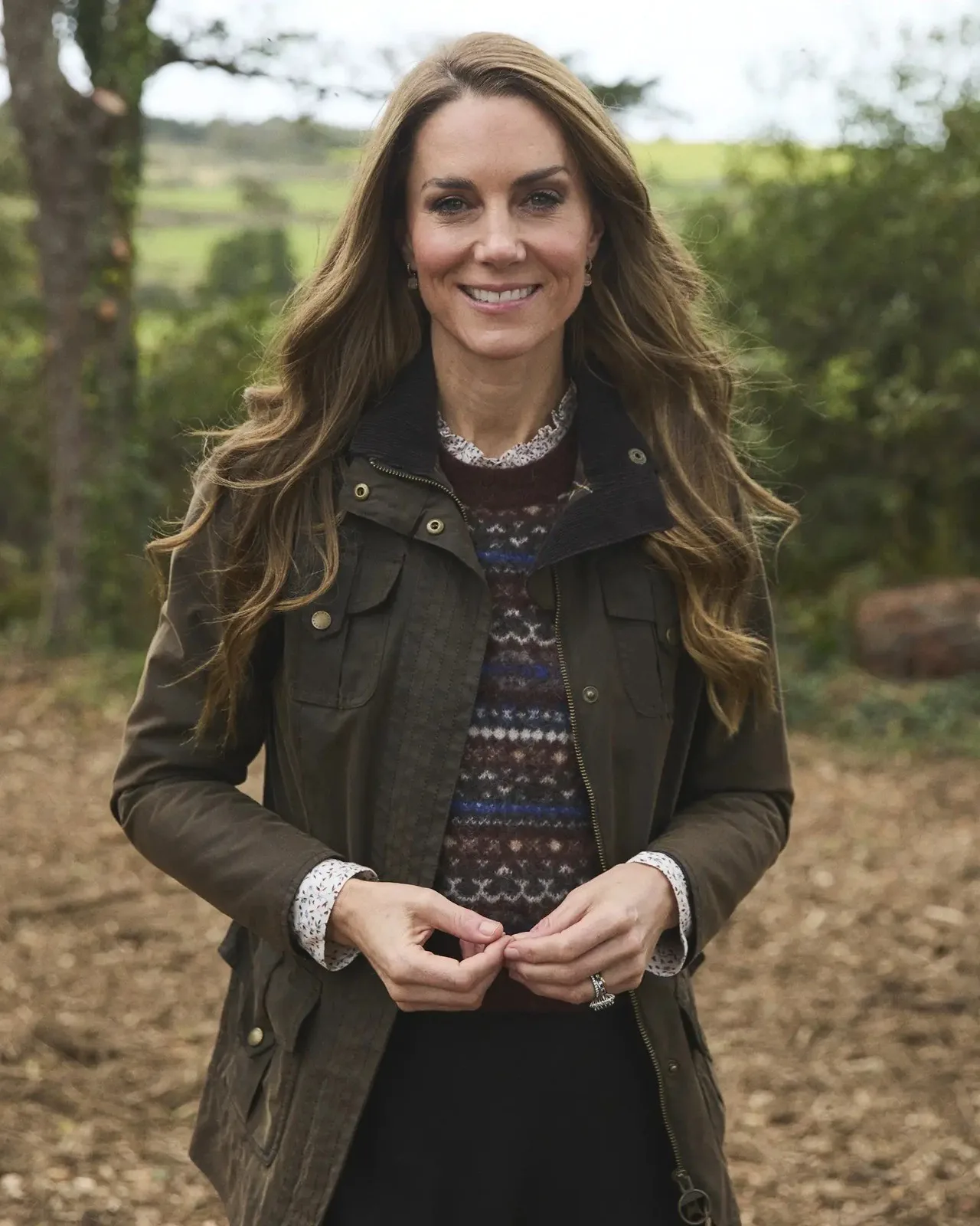 Kate Middleton revela novos retratos e destaca importância da natureza para crianças