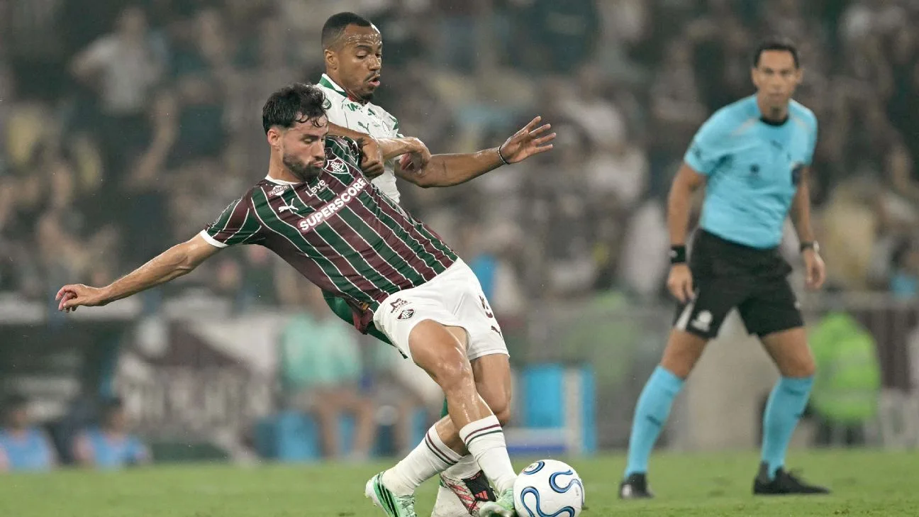 Martinelli, do Fluminense, torce o joelho e é dúvida para jogo decisivo contra o Palmeiras