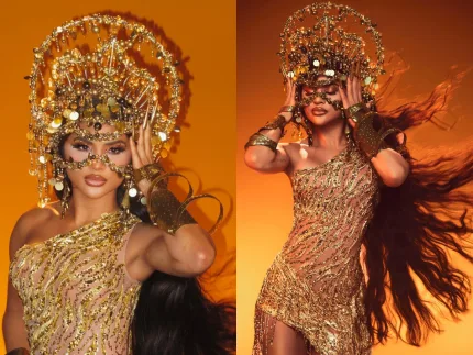 Mileide Mihaile reassume coroa de rainha de bateria da Unidos da Tijuca