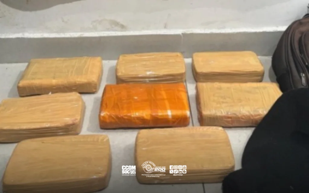PM apreende 8,65 kg de cocaína em casa-bomba em Paraisópolis, SP