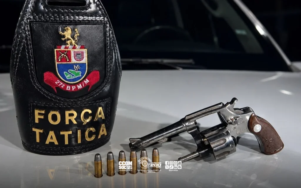 PM prende homem que tentou atirar em vizinhos após discussão em SP